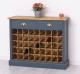 Wine rack with 2 drawers