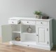 Chest of drawers with 2 doors, 3 drawers, open space