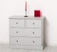 Chest of drawers with 2 narrow drawers + 2 wide drawers with soft close metal rails - Color_P010 - PAINT