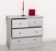 Chest of drawers with 2 narrow drawers + 2 wide drawers with soft close metal rails - Color_P010 - PAINT