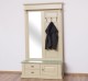 Coat decorated with mirror, 1 door, 2 drawers