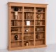 Open display cabinet, oak - Color_P061 - LACQUERED