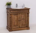 Bathroom cupboard 1 wash basin, without sink, oak