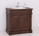 Bathroom cupboard 1 wash basin, without sink, oak