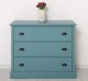 Chest Of 3 Drawers with metal rails - Color_P008 - PAINT