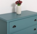 Chest Of 3 Drawers with metal rails - Color_P008 - PAINT