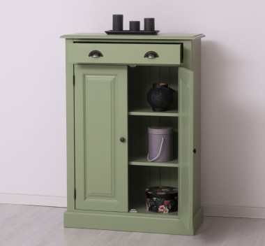 Cabinet with drawer, 2 doors and 1 drawer