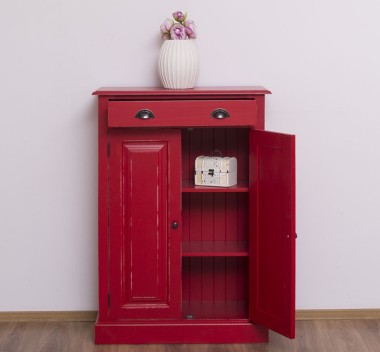 Cabinet with drawer, 2 doors and 1 drawer