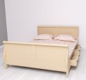 Bed with 2 drawers, princess type 160x200cm