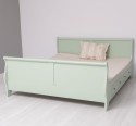 Bed with 2 drawers, princess type 160x200cm