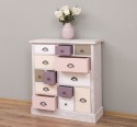 Chest of drawers with 13 drawers