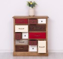 Chest of drawers with 13 drawers