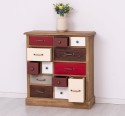 Chest of drawers with 13 drawers