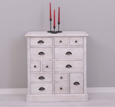 Chest of drawers with 13 drawers