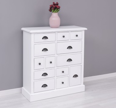 Chest of drawers with 13 drawers