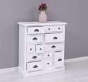 Chest of drawers with 13 drawers