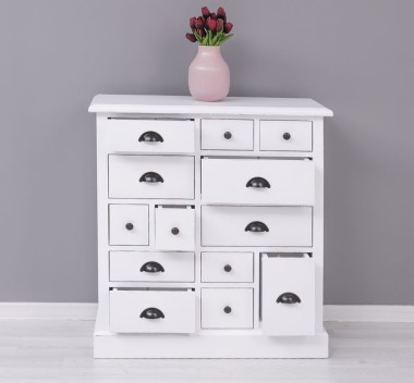 Chest of drawers with 13 drawers