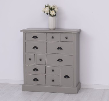 Chest of drawers with 13 drawers