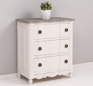 Galbee chest of drawers with 3 drawers