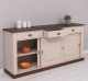 Buffet with 3 sliding doors, 3 drawers, BAS