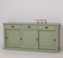 Buffet with 3 sliding doors, 3 drawers, BAS