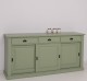 Buffet with 3 sliding doors, 3 drawers, BAS