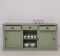 Buffet with 3 sliding doors, 3 drawers, BAS