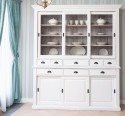 Sideboard with 3 sliding doors, 3 BAS drawers + 3 sliding glass doors, 5 SUP drawers