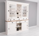 Sideboard with 3 sliding doors, 3 BAS drawers + 3 sliding glass doors, 5 SUP drawers