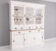 Sideboard with 3 sliding doors, 3 BAS drawers + 3 sliding glass doors, 5 SUP drawers