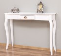 Console with curved legs, 1 drawer