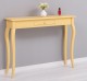 Console with curved legs, 1 drawer