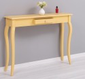 Console with curved legs, 1 drawer