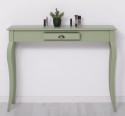 Console with curved legs, 1 drawer