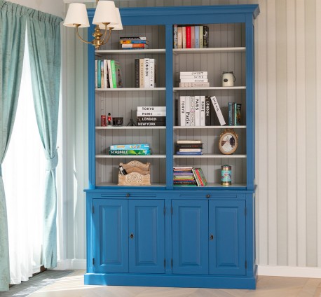 Bookcase with 4 doors BAS +...