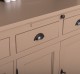 4-door sideboard, 4 drawers + 2 glass doors BAS, 4 drawers, open space SUP