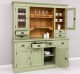 4-door sideboard, 4 drawers + 2 glass doors BAS, 4 drawers, open space SUP