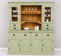 4-door sideboard, 4 drawers + 2 glass doors BAS, 4 drawers, open space SUP