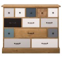 Chest of drawers with 13 drawers