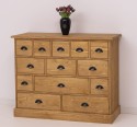 Chest of drawers with 13 drawers