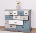 Chest of drawers with 13 drawers