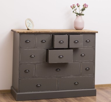 Chest of drawers with 13 drawers