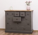 Chest of drawers with 13 drawers