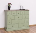 Chest of drawers with 13 drawers