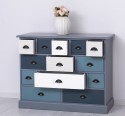 Chest of drawers with 13 drawers