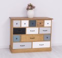 Chest of drawers with 13 drawers