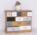 Chest of drawers with 13 drawers