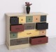 Chest of drawers with 13 drawers