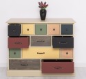 Chest of drawers with 13 drawers