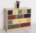 Chest of drawers with 13 drawers